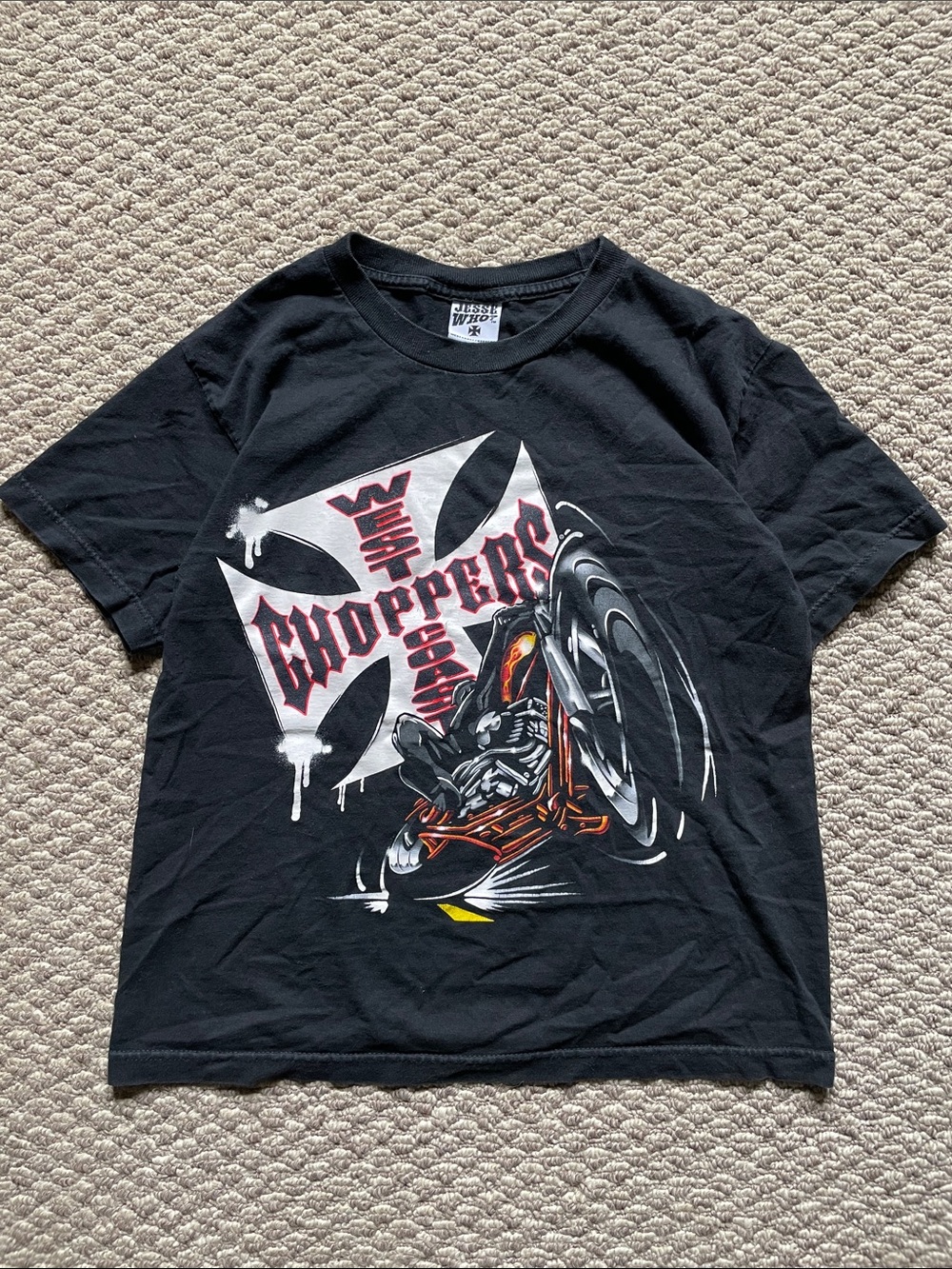 Vintage Y2K West coast choppers wcc t shirt
